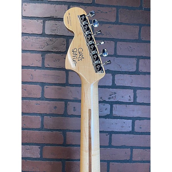 Used Fender Used 2018 Fender Chris Shiflett Telecaster Deluxe Shoreline Gold Solid Body Electric Guitar