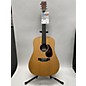 Used Martin Used Martin Custom X Series Natural Acoustic Electric Guitar thumbnail