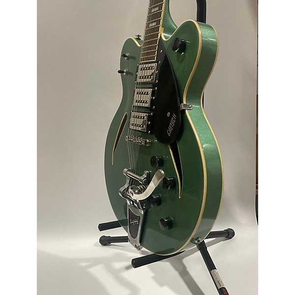 Used Gretsch Guitars Used Gretsch Guitars G2627T Georgia Green Hollow Body Electric Guitar