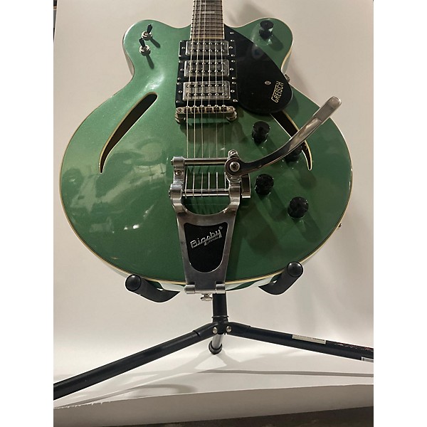 Used Gretsch Guitars Used Gretsch Guitars G2627T Georgia Green Hollow Body Electric Guitar