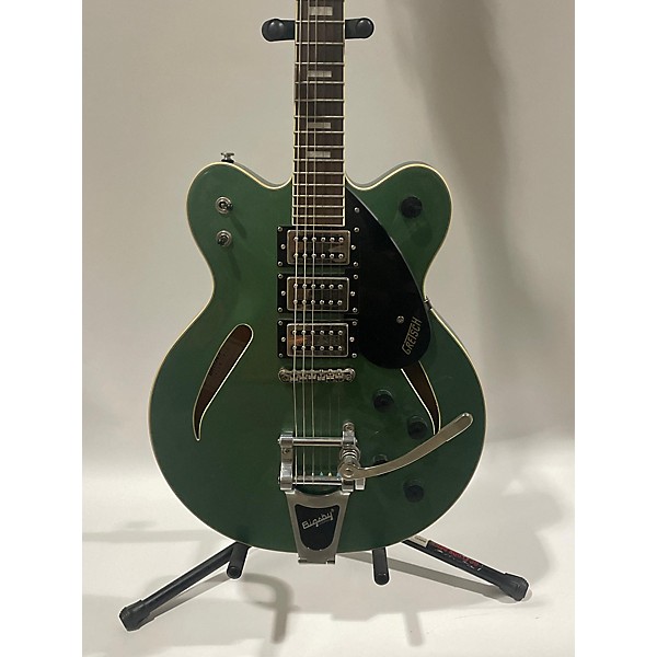 Used Gretsch Guitars Used Gretsch Guitars G2627T Georgia Green Hollow Body Electric Guitar