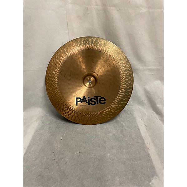 Used Paiste Used Paiste 18in 502 China Cymbal