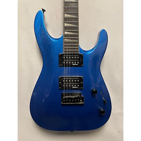 Used Jackson Used Jackson JS22 Dinky Blue Solid Body Electric Guitar