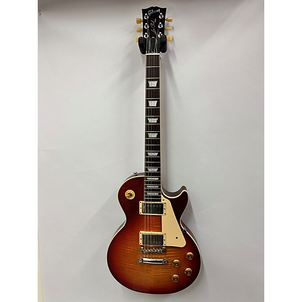 Used Gibson Used Gibson Les Paul 50s Standard WildWood Cherry Sunburst Solid Body Electric Guitar