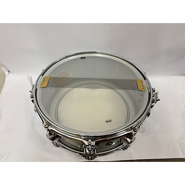 Used DW Used DW 6.5X14 Collector's Series Aluminum Snare Drum Silver