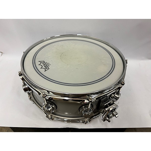 Used DW Used DW 6.5X14 Collector's Series Aluminum Snare Drum Silver