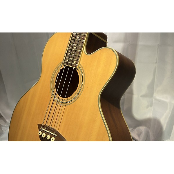 Used Dean EABC Natural Acoustic Bass Guitar