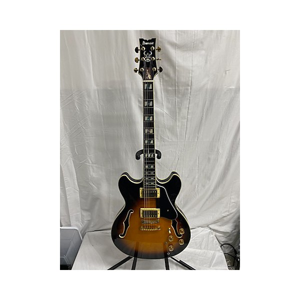 Used Ibanez Used Ibanez JSM10 John Scofield Signature Vintage Sunburst Hollow Body Electric Guitar