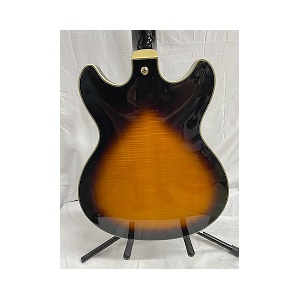 Used Ibanez Used Ibanez JSM10 John Scofield Signature Vintage Sunburst Hollow Body Electric Guitar