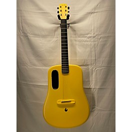 Used Lava Used Lava ME 3 Yellow Acoustic Electric Guitar