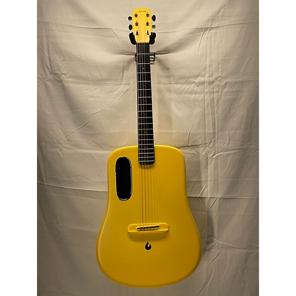 Used Lava Used Lava ME 3 Yellow Acoustic Electric Guitar