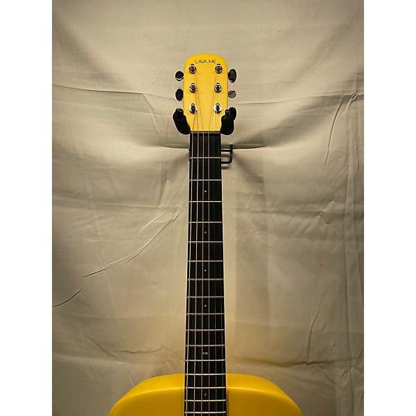 Used Lava Used Lava ME 3 Yellow Acoustic Electric Guitar