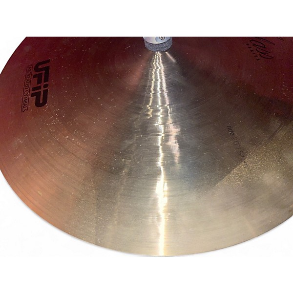 Used UFIP 21in Blast collection Extra Dry cymbal Cymbal