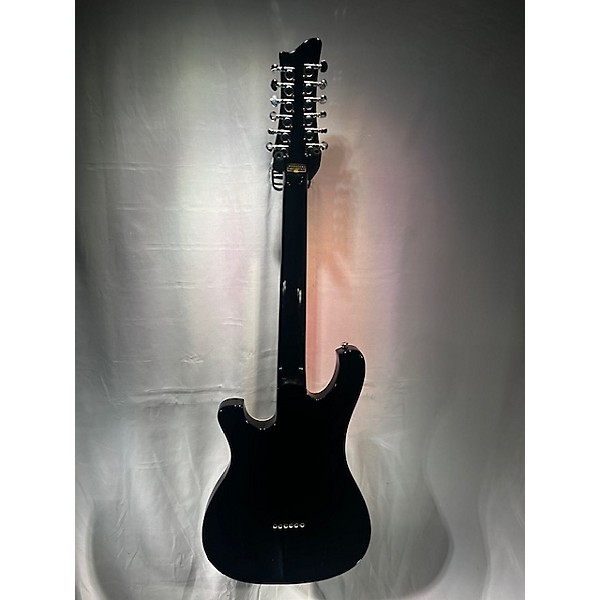 Used Used Schecter Guitar Research Stargazer-12 Black Solid Body Electric Guitar