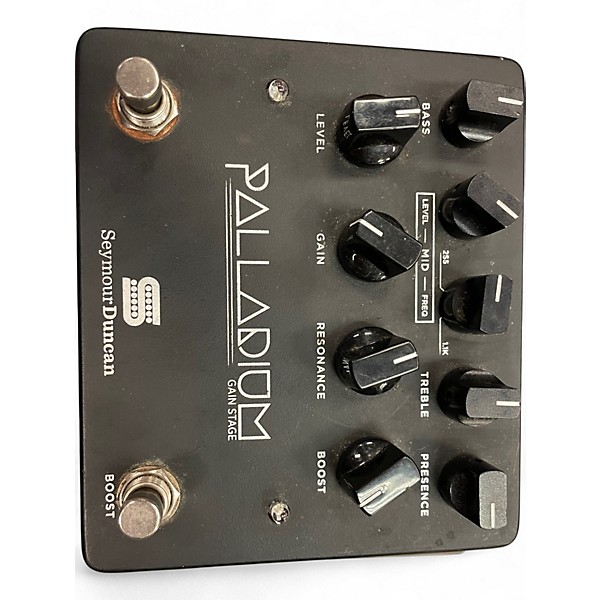 Used Seymour Duncan PALLADIUM GAIN STAGE PEDAL Bass Effect Pedal