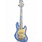 Used Low End Used 2023 LOW END LEJ6 Blue Electric Bass Guitar thumbnail