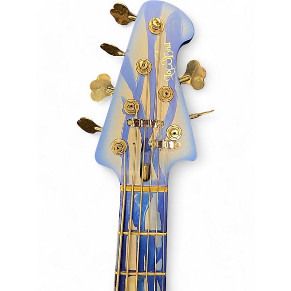 Used Low End Used 2023 LOW END LEJ6 Blue Electric Bass Guitar