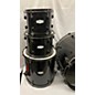 Used Pearl 4 piece Forum Black Drum Kit