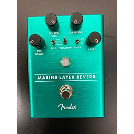 Used Fender Marine Layer Reverb Effect Pedal