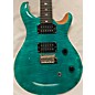 Used PRS Used PRS Se Ce Turquoise Solid Body Electric Guitar