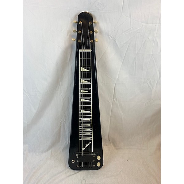 Used Used Airline LAP STEEL Black Lap Steel