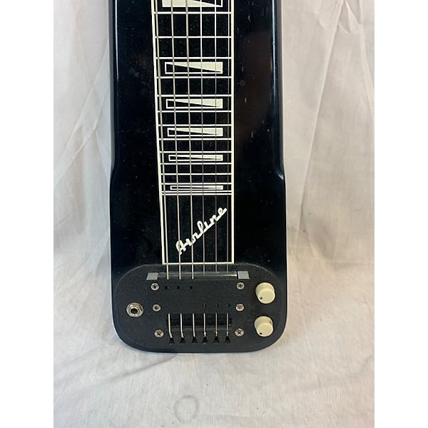 Used Used Airline LAP STEEL Black Lap Steel