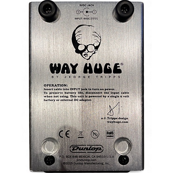 Used Way Huge Electronics OVERRATED SPECIAL Effect Pedal