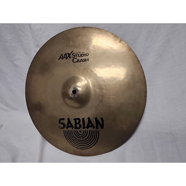 Used SABIAN Used SABIAN 16in AAX Studio Crash Brilliant Cymbal