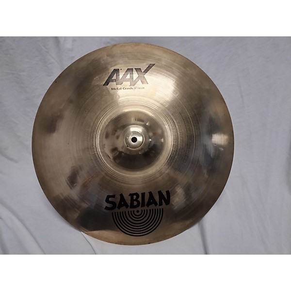 Used SABIAN Used SABIAN 19in AAX Metal Crash Brilliant Cymbal