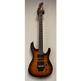 Used Ibanez Used  Ibanez S670QM Standard Dragon Eye Burst