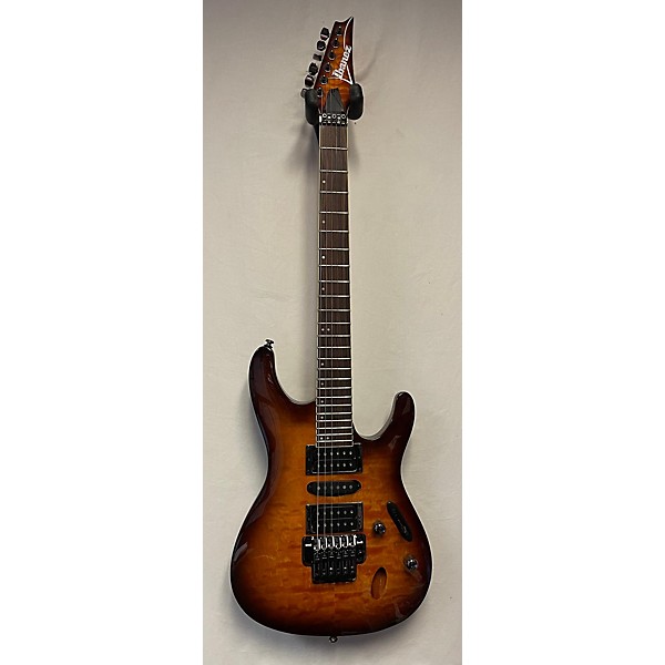 Used Ibanez Used  Ibanez S670QM Standard Dragon Eye Burst