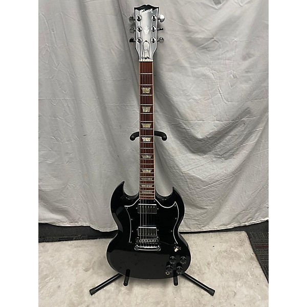 Used Used Gibson SG Standard Ebony Solid Body Electric Guitar