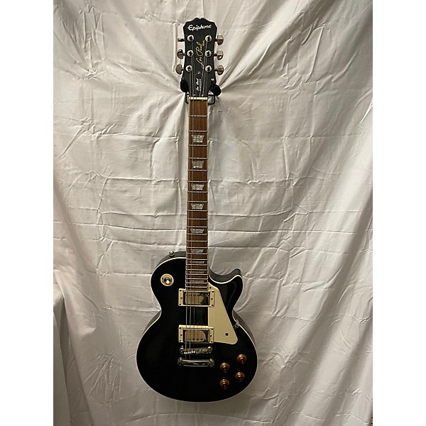 Used Epiphone Used Epiphone Les Paul Standard Black Solid Body Electric Guitar