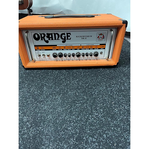 Used Orange Amplifiers Rockerverb RK50H MKII 50W Tube Guitar Amp Head