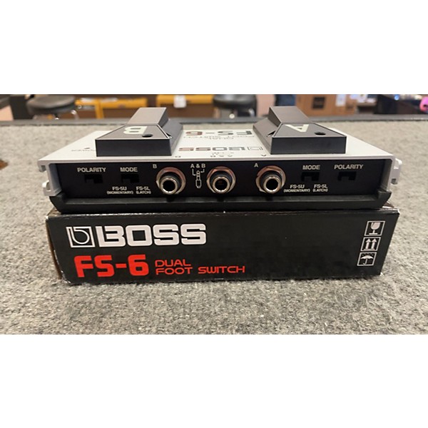 Used BOSS Used BOSS FS6 Dual Footswitch Sustain Pedal