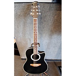 Used Applause Used Applause AE28 Ebony Acoustic Electric Guitar