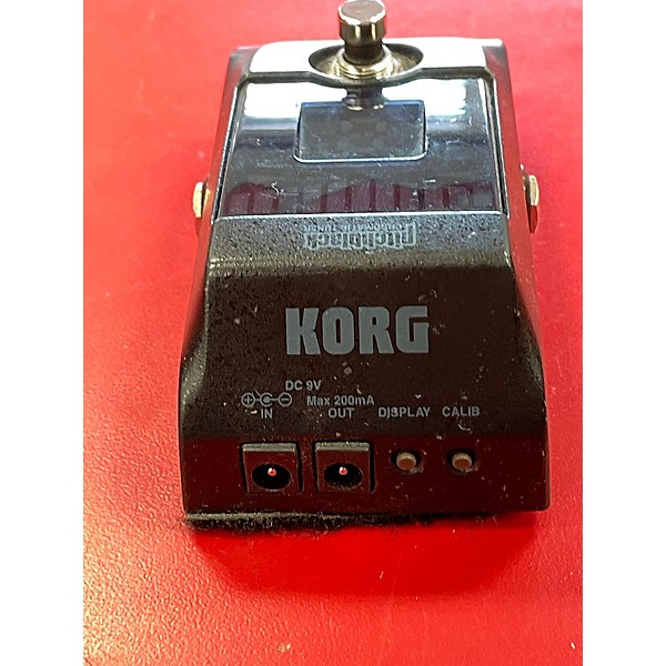 Used KORG PB01 Pitchblack Chromatic Tuner Pedal