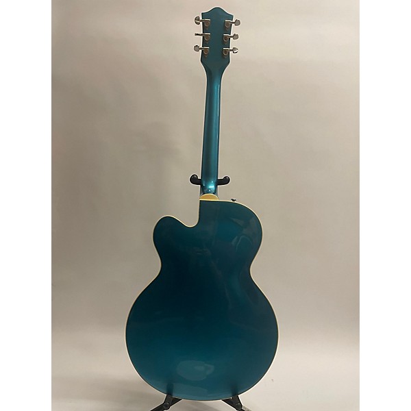 Used Gretsch Guitars Used Gretsch Guitars G2420T Streamliner Riviera Blue Hollow Body Electric Guitar