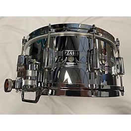 Used TAMA 14X6.5 King Beat Brass Drum Chrome