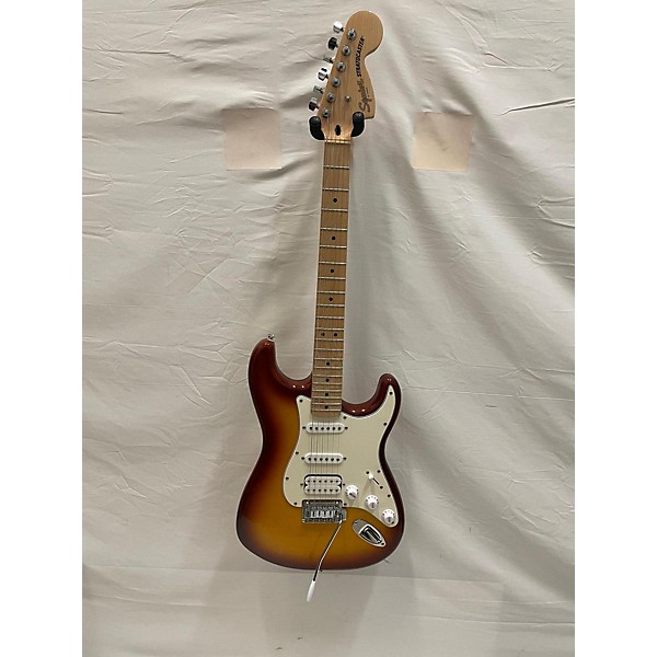 Used Used Squier Affinity Series Stratocaster FMT HSS Maple Fingerboard Sienna Sunburst Solid Body Electric Guitar