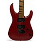 Used Jackson Dinky Js24 DKAM DX RED STAIN Solid Body Electric Guitar