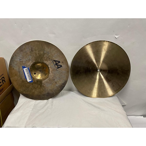 Used SABIAN 14in AA Fusion Hi Hat Pair Cymbal 33 Guitar Center