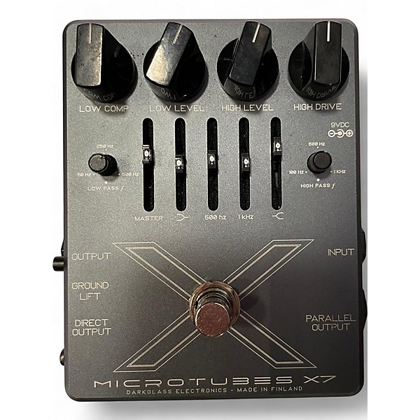 Used Darkglass Microtubes X7 Effect Pedal