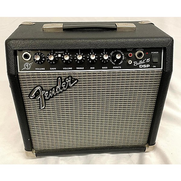 Used Fender Bullet 15 DSP Guitar Combo Amp