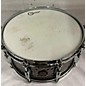 Used Gretsch Drums 14X6.5 HAMMERED BLACK STEEL SNARE Drum thumbnail