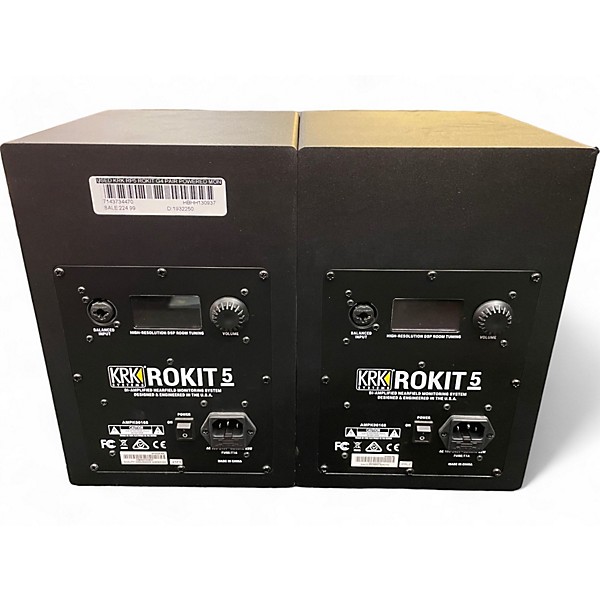 Used KRK Used KRK RP5 ROKIT G4 Pair Powered Monitor