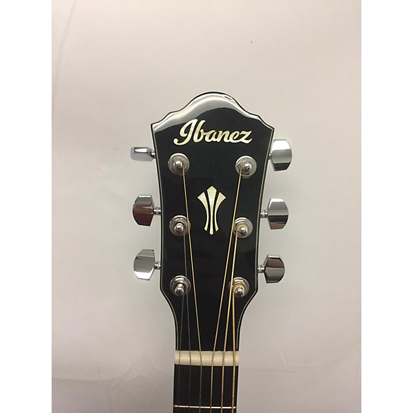 Used Ibanez Used Ibanez AEG58L-VVH Sunburst Acoustic Electric Guitar