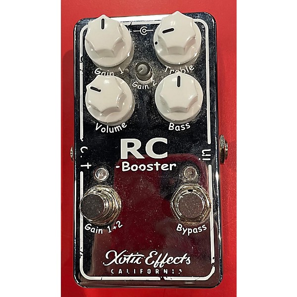 Used Xotic RC Booster Effect Pedal