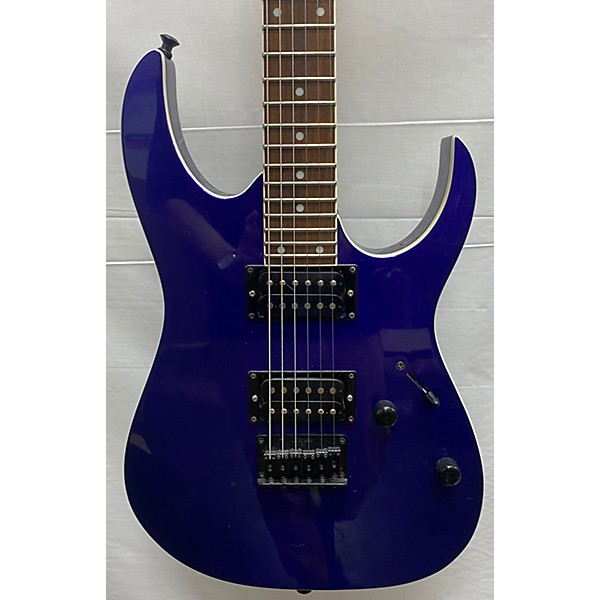 Used Used Ibanez RG2EX1 Blue Solid Body Electric Guitar