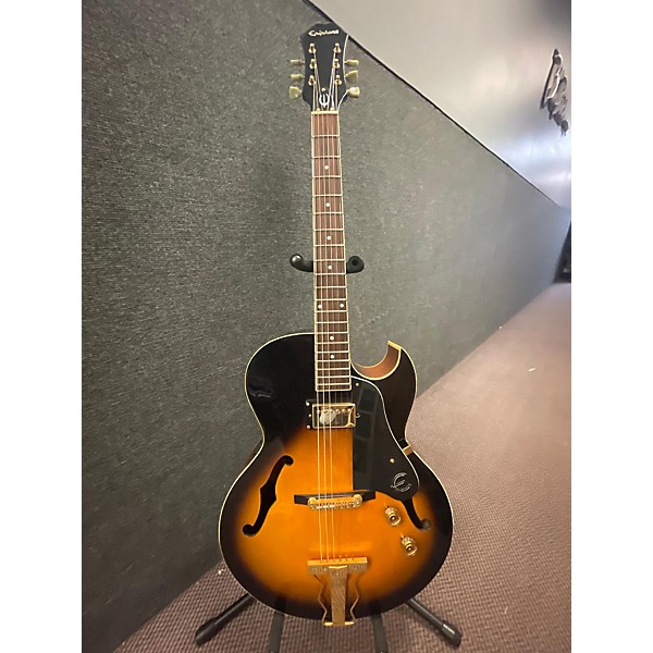 Used Epiphone Used Epiphone Zephyr Regent Vintage Sunburst Hollow Body Electric Guitar